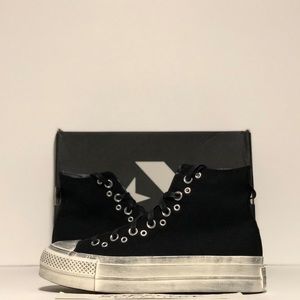 Converse CTAS Lift Platform Hi (Punk) “Black/Egret/Black”